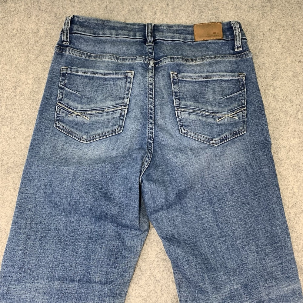 BKE Parker High Rise Bootcut Jeans Medium Wash Womens Size 27x31.5 - Picture 8 of 11